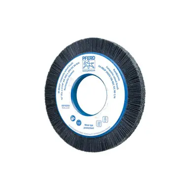 PFERD 83751 12" M-BRAD Composite Whl. Brush, 4-1/4" AH Rectangular Filament, .045 SiC 80 Grit,