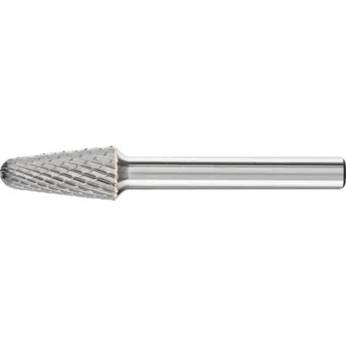 PFERD 25153 Carbide Bur, 14 degree Taper, DIA Cut 3/8" x 1-1/16" x 1/4" Shank