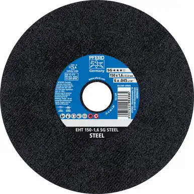 PFERD 69965 6" x .045" Cut-Off Wheel, 7/8" AH A 46 S SG - Type 1 (25pk)