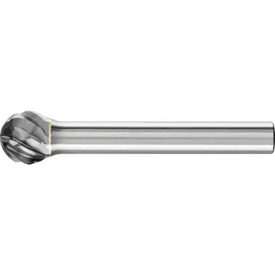 PFERD 24569 Carbide Bur - Ball Shape, CAST Cut 3/8" x 5/16" x 1/4" Shank - SD-3