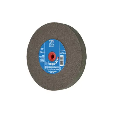 PFERD 61757 7" x 1" Vitrified Bench Wheel 1" A.H., Aluminum Oxide, 80 Grit