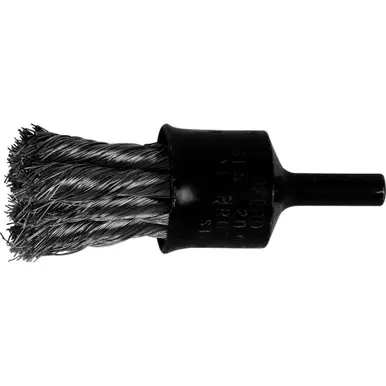 PFERD 83091 3/4" Knot Wire End Brush Flared Cup .010 SS Wire 1/4" Shank (10pk)