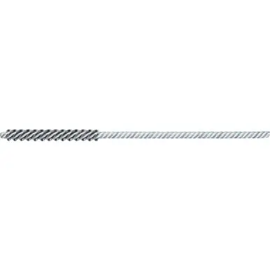 PFERD 83420 1/4" Power Tube Brush .006 CS Wire, 1/8" Stem, DS/DS (10pk)