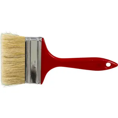 PFERD 89717 4" Wall Brush Black Bristle Fill, Green Plastic Handle (10pk)