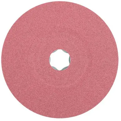 PFERD 40710 COMBICLICK Fiber Disc, 5" Dia. Ceramic Oxide CO, 120 Grit, Upgrade (25pk)