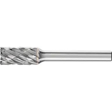 PFERD 24069 Carbide Bur, Cylind. Plain End, CAST Cut 3/8" x 3/4" x 1/4" Shank
