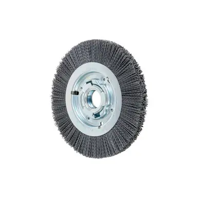 PFERD 83705 8" M-BRAD WF Wheel Brush 2" A.H., .035 SiC - 180 Grit