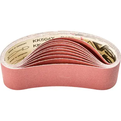 PFERD 49216 - 3" x 21" Coated Portable Belt Aluminum Oxide - 120 Grit (10pk)