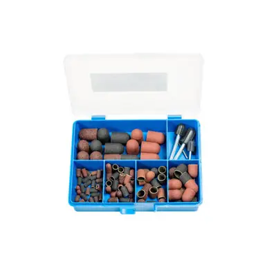 PFERD 46094 POLICAP Abrasive Cap Set 110 Pieces - Shape C