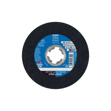 PFERD 63752 4-1/2" x .045" Cut-Off Wheel, X-LOCK - SG STEELOX - Type 1 (25pk)