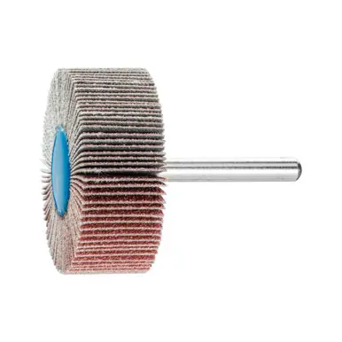 PFERD 45259 2" x 3/4" Mounted Flap Wheel 1/4" Shank Alum. Oxide 80 Grit (10pk)