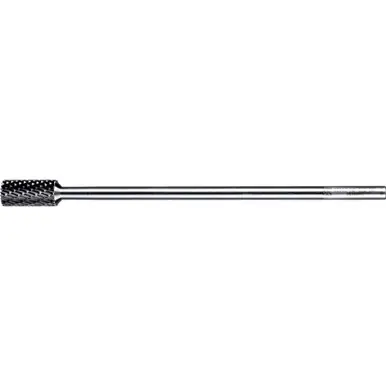 PFERD 25852 Carbide Bur, Cylind. End Cut, DBL Cut 1/2" x 1" x 1/4" Ext. Shank
