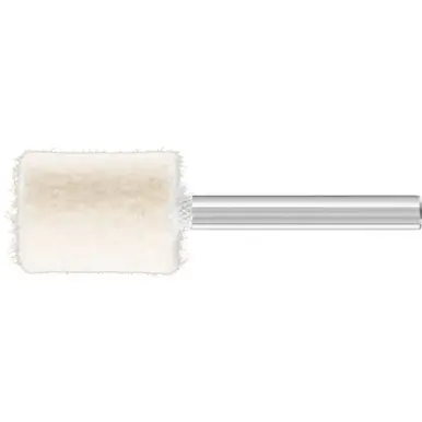 PFERD 48525 Felt Point Cylindr. - 3/4" x 1" 1/4" Shank, Medium Grade (10pk)