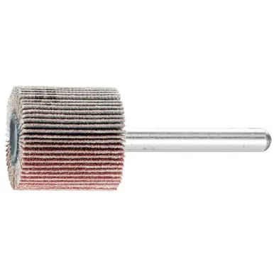 PFERD 45186 1" x 1" Mounted Flap Wheel 1/4" Shank - Aluminum Oxide - 120 Grit (10pk)