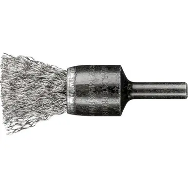 PFERD 764435 3/4" PSF Crimped End Brush .014 SS Wire, 1/4" Shank (5pk)