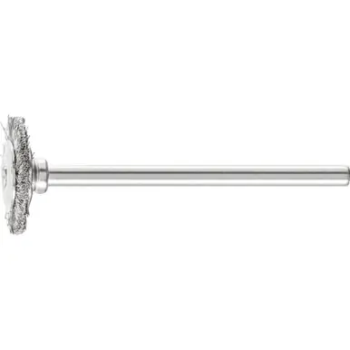 PFERD 83209 5/8" Miniature Mtd. Wheel Brush .005 SS Wire, 1/8" Stem (36pk)