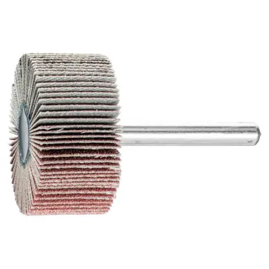 PFERD 45342 1-1/2" x 1" Quick Change Flap Wheel 1/4-20 Thread, Aluminum Oxide, 120 Grit (10pk)