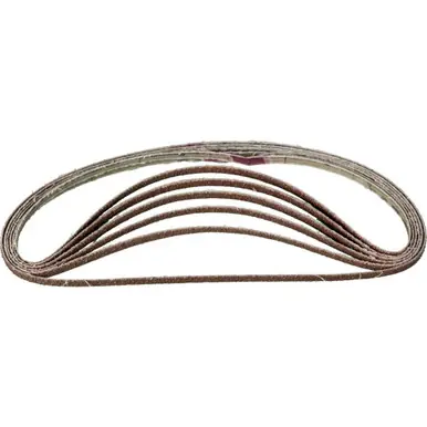 PFERD 49008 - 1/4" x 24" Coated File Belt Aluminum Oxide - 36 Grit (50pk)