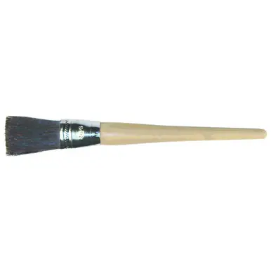 PFERD 89665 7/8" Round Sash Brush Pure Black Bristle, 2-1/8" Trim (12pk)