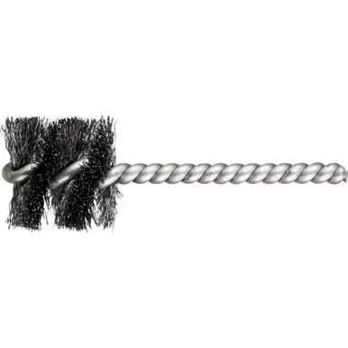 PFERD 83374 1-1/8" Power Tube Brush .008 CS Wire, 1/4" Stem, SS/SS (36pk)