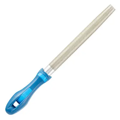 PFERD 04061 - 8" Diamond Machinist File Three Square, Medium Cut