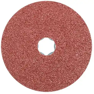 PFERD 40091 COMBICLICK Fiber Disc, 4-1/2" Dia. Aluminum Oxide A, 24 Grit (25pk)