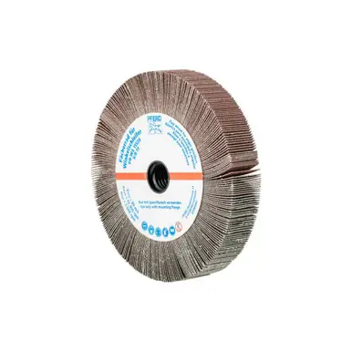 PFERD 45755 4-1/2" x 3/4" Unmounted Flap Wheel 5/8-11 Alum. Oxide 120G (2pk)