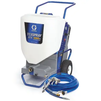 GRACO 17H575 - TexSpray RTX 5000PI Interior Texture Sprayer, 1" x 25ft Hose, 120V