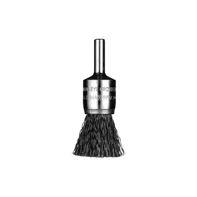 PFERD 764411 3/4" PSF Crimped End Brush .014 CS Wire, 1/4" Shank (5pk)