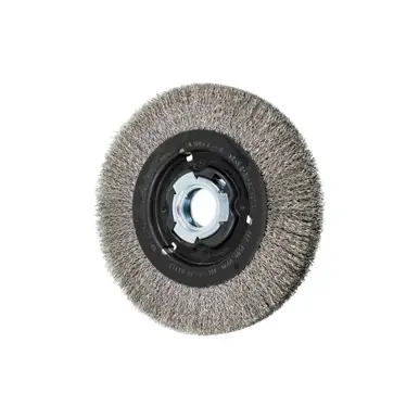 PFERD 81173 8" Crimped Wire Wheel - Medium Face .014 SS Wire, 2" Keyed A.H.