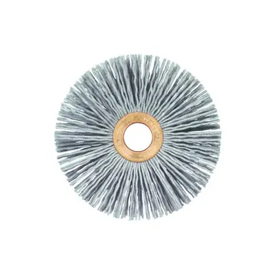 PFERD 83794 3" M-BRAD Tube Center Wheel 1/2" A.H., .035 SiC - 180 Grit (10pk)
