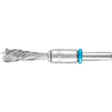 PFERD 83285 1/4" Dia. SINGLETWIST Knot End Brush .020 SS Wire 1/4" Shank (10pk)