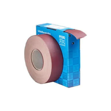 PFERD 47221 2" Shop Roll, Resin/Resin Heavy Duty 50 Yard Roll, Aluminum Oxide, 180 Grit