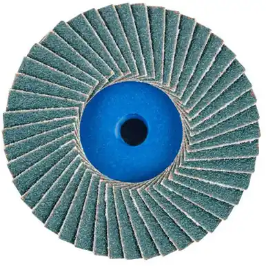 PFERD 42817 2" POLIFAN Mini Flap Disc - Flat Zirconia 120G (10pk)