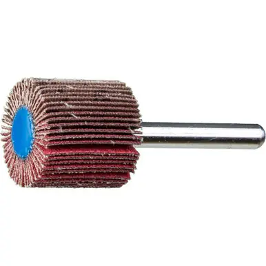 PFERD 45282 1" x 1" Mounted Flap Wheel 1/4" Shank - Ceramic Oxide - 120 Grit (10pk)