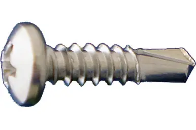 Daggerz PPSDSS08100 - 8 x 1" Phillips Pan Head Self-Drill Screws 410SS 7500ct