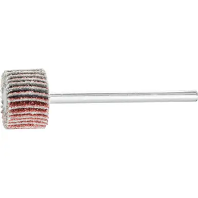 PFERD 45091 5/8" x 3/8" Mini Mounted Flap Wheel 1/8" Shank, Aluminum Oxide 60 Grit (10pk)