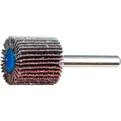 PFERD 45463 1" x 1" Mounted Flap Wheel 1/4" Shank - Aluminum Oxide - 40 Grit (10pk)