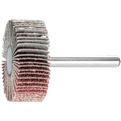 PFERD 45245 1-1/2" x 1/2" Mounted Flap Wheel 1/4" Shank - A/O - 60 Grit (10pk)