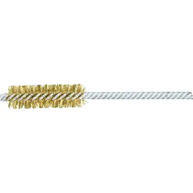 PFERD 83460 5/8" Power Tube Brush .008 Brass Wire, 5/32" Stem, DS/DS (10pk)