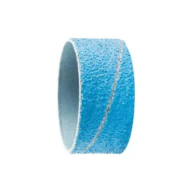 PFERD 41428 2-3/8" x 1-1/8" Spiral Band Cylindrical Type, Alu. Ox. INOX 50 Grit (100pk)