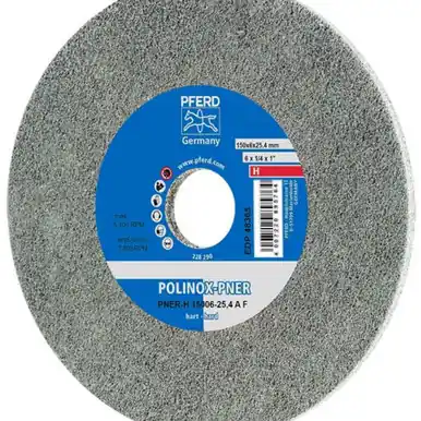 PFERD 48365 6" x 1/4" Unitized Wheel 1" A.H., A/O Fine (H) 6AM (5pk)