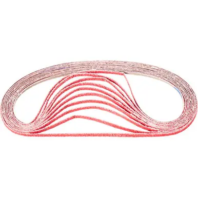 PFERD 49504 - 1/4" x 24" Coated File Belt Ceramic Oxide - 40 Grit (50pk)