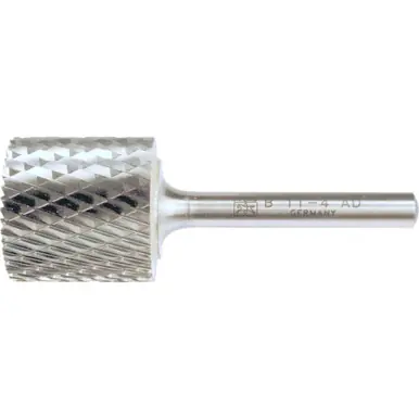 PFERD 24342 Carbide Bur - Cylind. (End Cut), DBL Cut 1" x 1" x 1/4" Shank - SB-9