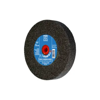 PFERD 61745 6" x 1" Vitrified Bench Wheel 1" A.H., Aluminum Oxide, 46 Grit
