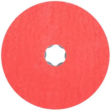 PFERD 40727 COMBICLICK Fiber Disc 4-1/2"Dia. Ceramic Ox. CO-COOL 50 Grit (25pk)