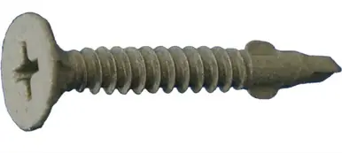 Daggerz CMSDWW08158 - 8 x 1-5/8" Phillips Wafer Fiber Cement Board Screws w/wings 4000ct
