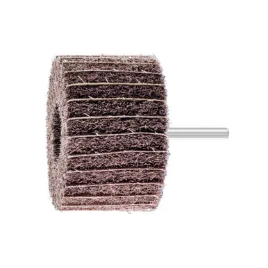 PFERD 46222 3" x 2" POLINOX Mtd. Flap Wheel 1/4" Shank - PNZ Type - 100 Grit (10pk)