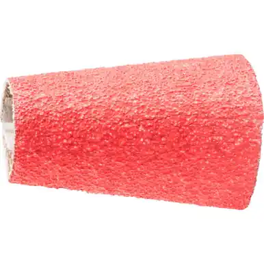 PFERD 41397 1-1/2" to 7/8" Tapered Spiral Band 2-3/8" Length, Ceramic Oxide CO-COOL, 60 Grit (100pk)