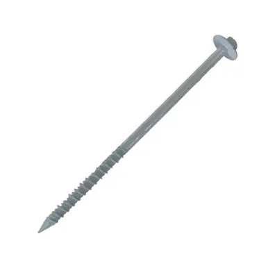 Daggerz QCCT1450WHT - 1/4 x 5" Quick-Con Hex Flange Concrete Screws White Dagger-Guard 500ct